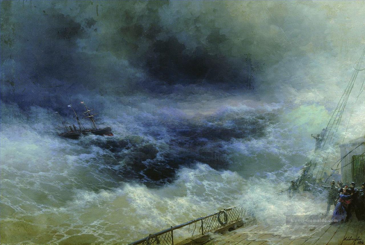 Ivan Aivazovsky Ozean Seascape Ölgemälde